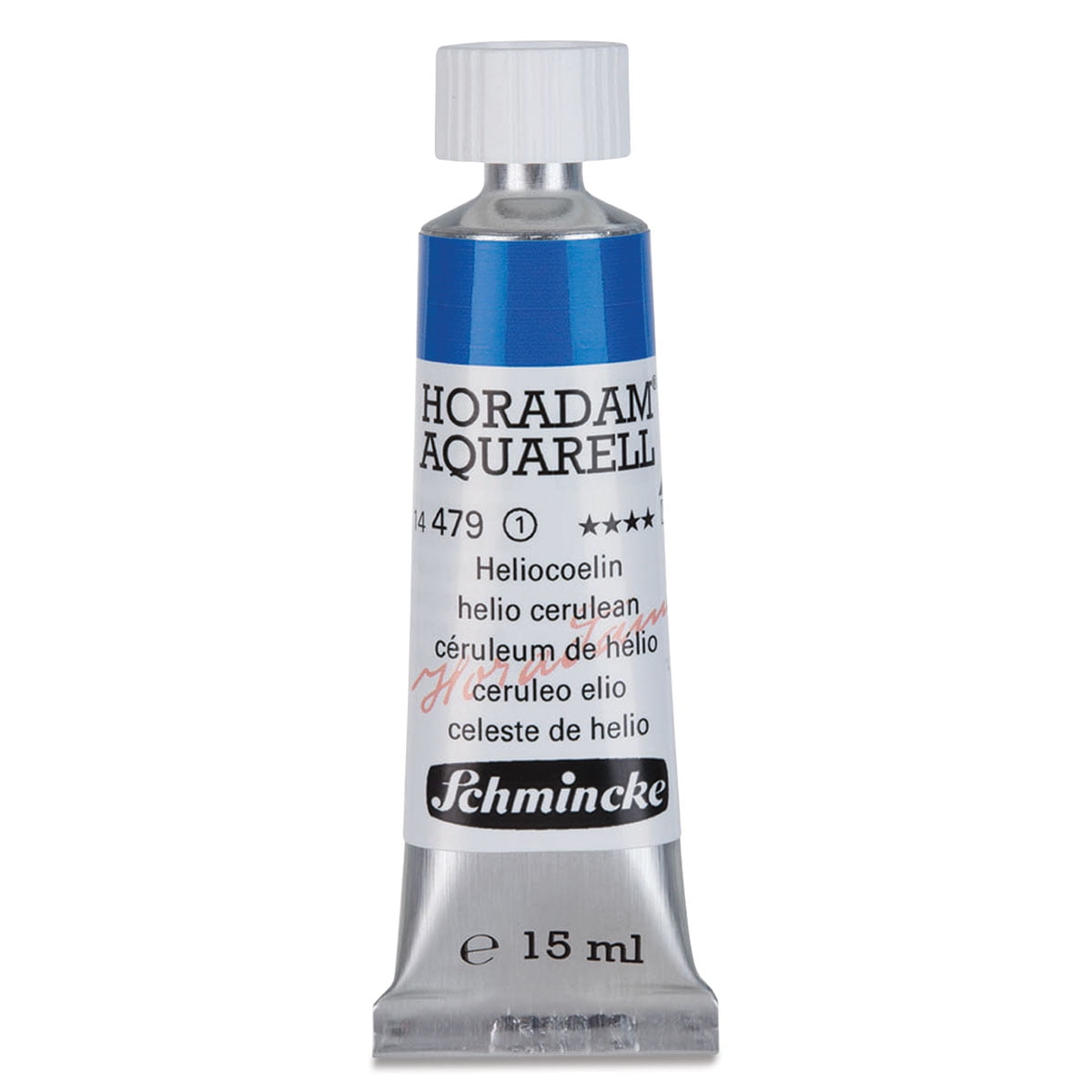 Schmincke Horadam Aquarell Artist Watercolor - Helio Cerulean, 15 ml tube