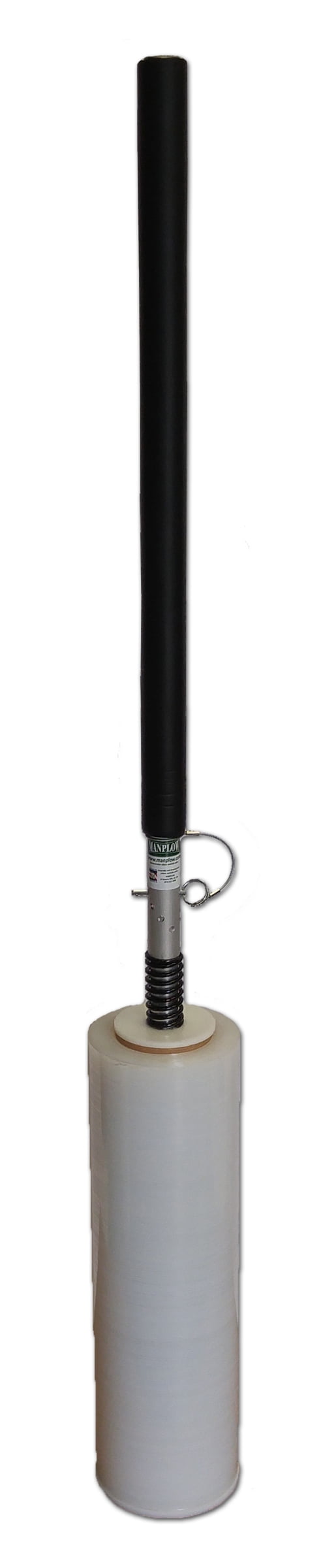 MANPLOW 52 Inch Long Handle Stretch Wrap Dispenser with StandUp Base