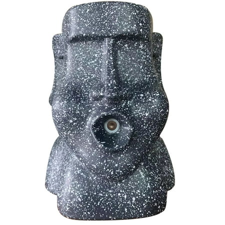 

Easter Island Humidifier Natural Home Fragrance Diffuser Interesting Moai Statues Humidifier For Home Office Black