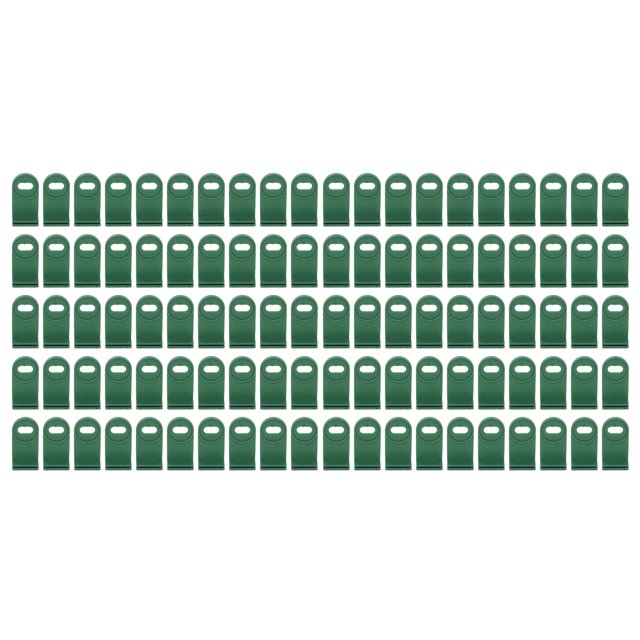 Greenhouse Fixing Twist Clips, Space Saving 100PCS Greenhouse Twist Clips For Home