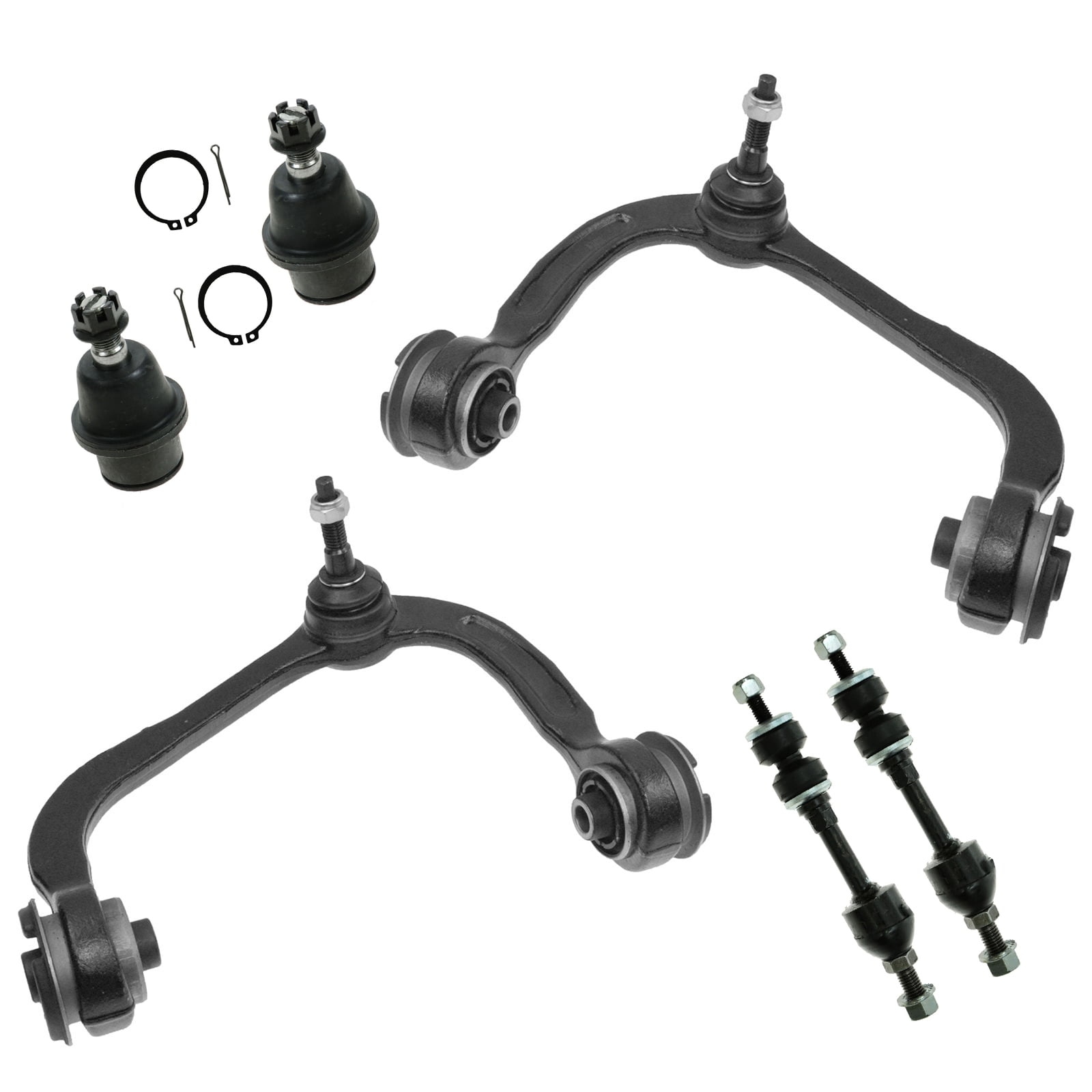 TRQ Upper Control Arm Lower Ball Joint Sway Bar Link LH RH Kit for F150