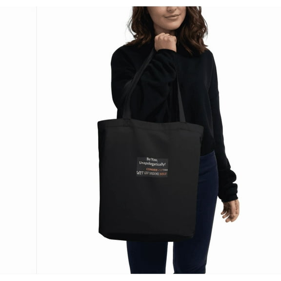 CWMBS by Tae’ Store: Custom Eco Tote Bag – Organic Cotton Reusable Shopping Bag with Large Print Area & 30lb Capacity