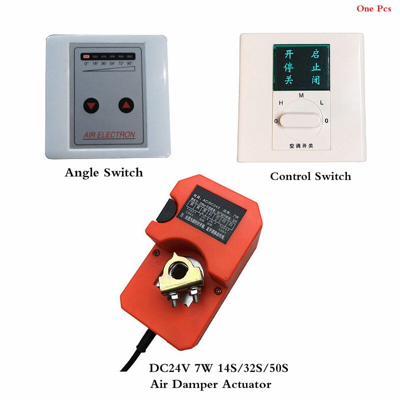 AC/DC24V air damper controller 14/32/50S air value actuator manual