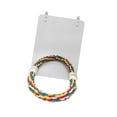 thumbnail image 2 of Percha para pájaros, juguetes para pájaros, accesorios únicos para interiores para mascotas, juguetes para masticar, juguetes con espejo para S, 2 of 8