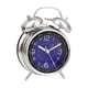 thumbnail image 4 of Reloj despertador analógico, silencioso, regalo que no hace tictac, reloj de escritorio para sala de estar, esfera luminosa para guardería, mesita de Azul, 4 of 8