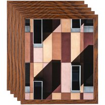 ArtToFrames 22" x 28" Walnut Picture Frame, 22x28 inch Brown Wood Poster Frame (WOM-4215), 5 Pack