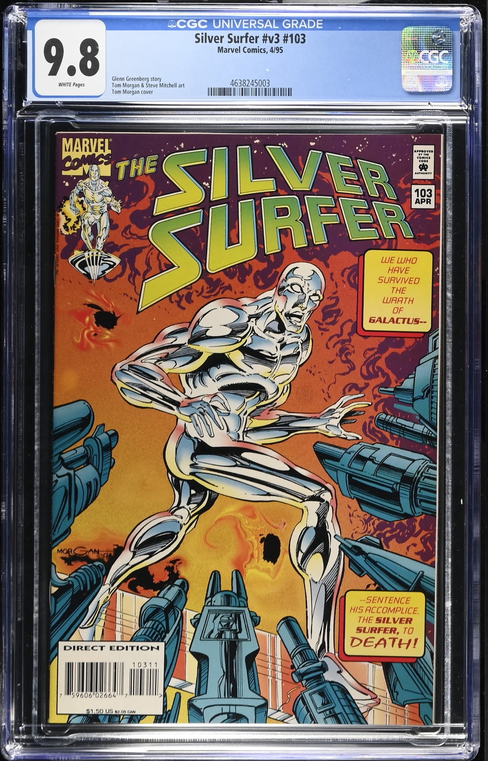 Cover of Silver Surfer #103