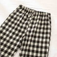 thumbnail image 4 of TMOYZQ Women's Plaid Pajama Pants Soft Cotton Lounge Pants Drawstring Comfy Loose Stretchy Sleep PJ Bottoms Sleepwear with Pockets, 4 of 7