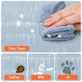 thumbnail image 4 of UNIWELL 2-Pack Boho Kitchen Rug Set, Non-Slip Machine Washable Vintage Floor Mats 17"x30"+17"x47" Grey, 4 of 6
