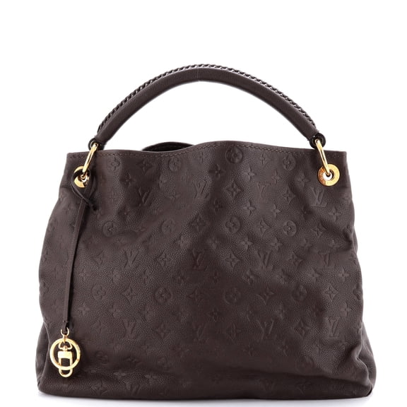 Pre-Owned Artsy Handbag Monogram Empreinte Leather MM By Rebag