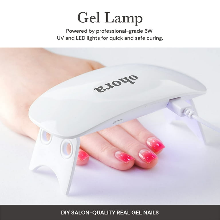 Gel Nail UV Light/LED Lamp by Ohora - 6W Max, 2 Timers (45s