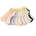 thumbnail image 1 of Ladies Socks Cotton Invisible Non-Slip Daily Wear Low Cut Assorted Color 10Pairs, 1 of 2
