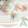 thumbnail image 4 of Uxcell Alphabet Initial Keychain, Resin Cute Keychains with Tassel Butterfly Letter Pendant Charm A, 4 of 7