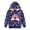 4# Navy blue, variant on NLVRBC Toddler Girls zipper Giraffe Hoodies Kids embroidered hooded jacket 4T