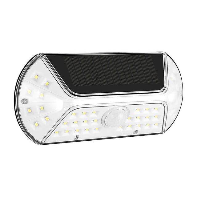 Solar Light with Motion Sensor Outdoor Outdoor Garden Solar Light Waterproof Wall Lamp Outdoor Lighting Security Light 40LED White Light
