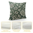 thumbnail image 4 of JRXY Spring Sage Green Pillow Covers Vintage Floral Rustic Old Style Cute Flower Print Decorative Outdoor Pillowcases Seasonal Farmhouse Throw Cushion Case Decor for Couch Sofa Bed 22x22in, 4 of 5