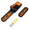 thumbnail image 3 of Bike Storage Garage Wall Bike Storage Rack Mount Hanger Hook Holder Showing Stand Orange ABS Heavy Duty Steel 1Set, 3 of 4