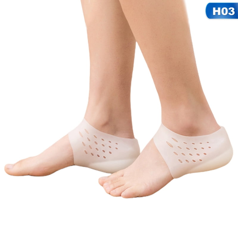 PWFE 2020 New Invisible Height Lift Heel Pad Sock Liners Increase