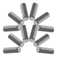 thumbnail image 4 of FELTECHELECTR 12 tapones metálicos para cordones, cierres para cordones, sudaderas y cordones de zapatos, accesorios de ropa., 4 of 6