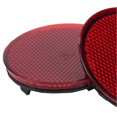 thumbnail image 3 of 2PCS Rear Bumper Reflector Round Red Auto Modification Fit for Nissan QASHQAI 2007?2015 YEMAA, 3 of 5