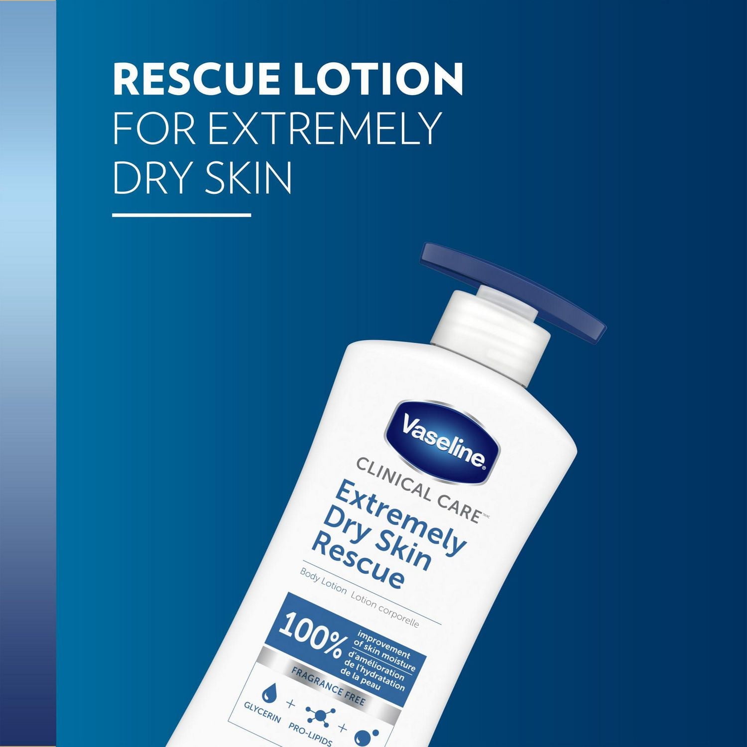 Vaseline Clinical Care Extremely Dry Skin Rescue Body Lotion