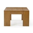 thumbnail image 4 of Modern Rectangular Coffee Table (48in x 24in / 1220mm x 610mm), Pecan Wirebrush, 4 of 7