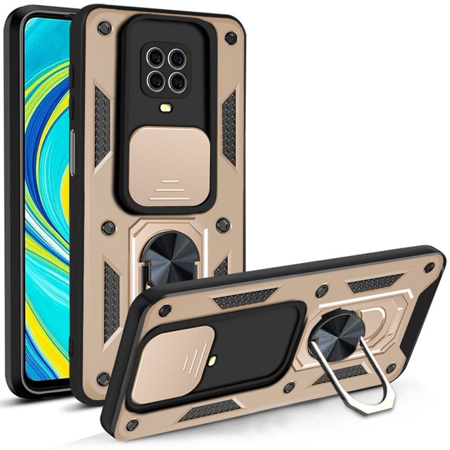 Para Xiaomi Redmi note 9S 9 10 pro max 11 Funda Camuflaje Soporte magnético para automóvil Anillo Armadura a prueba de golpes para Redmi note 9 Contraportada Tan Jianjun unisex