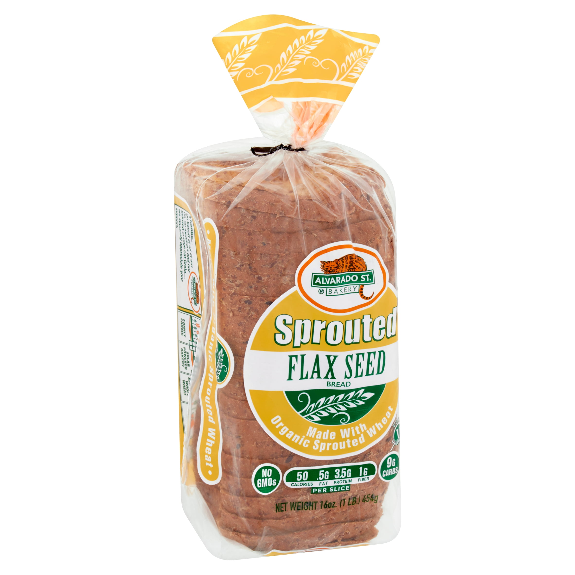Alvarado St. Bakery Sprouted Flax Seed Bread, 16 oz
