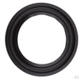 thumbnail image 1 of 3 Piezas de Goma Perforada para de Goma con Borde de Espuma, Anillos Envolventes Reemplazos para Altavoces de Bricolaje, Negro de 4 Pulgadas SM SunniMix Reparación de bordes de altavoces de audio, 1 of 8