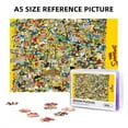 thumbnail image 6 of 1000PCS Simp-son Jigsaw Puzzles Cartoon Anime Picture Puzzle Birthday Present Game For Teen And Adults, 6 of 8