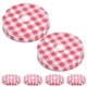 thumbnail image 3 of 6pcs Mason Jar Straw Lid Replacement Canning Jar Wide Mouth Metal Lid Accessory With Straw Hole For Drinking And Storage, 3 of 4