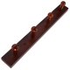 thumbnail image 2 of Perchero de madera para pared, gancho para bolsos, perchero de madera, perchero para sombreros, gancho para batas, 2 of 7