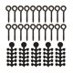 thumbnail image 1 of Soidarity 20 piezas gancho tapón cebo accesorios de pesca cambio giratorio aparejo rodante tornillo resistente accesorios deportivos Pescar sin anillo 002 Soidarity OD030471-02, 1 of 6