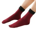 thumbnail image 5 of 7-Pair Thick Fleece-Lined Mid-Calf Socks with Cold Wind Protection, Stretch Comfort Fit and Durable Thermal Warmth – Winter Hiking Ski Christmas Socks for Men and Women, 5 of 5