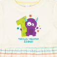 thumbnail image 4 of Inktastic Monster 1st Birthday Girls Baby Dress, 4 of 5