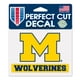 thumbnail image 1 of NCAA Universidad de Michigan WCR38151014 Calcomanía de color de corte perfecto 4.5" x 5.75" amarillo, 1 of 1