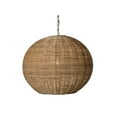 thumbnail image 6 of Kouboo Panay Tropical Adjustable Height Incandescent Natural Ball Pendant Lights Globe, 6 of 7