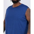 thumbnail image 4 of Real Essentials 3 & 5 Pack: Men's Dry-Fit Active Muscle Tank Top - Standard and Big & Tall Sizes (S-5XLT), 4 of 6