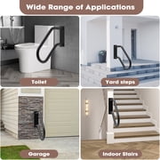 Wall Mounted Handrail for Outdoor Steps, Standing Grab Bar Stair Handrail(18.9)