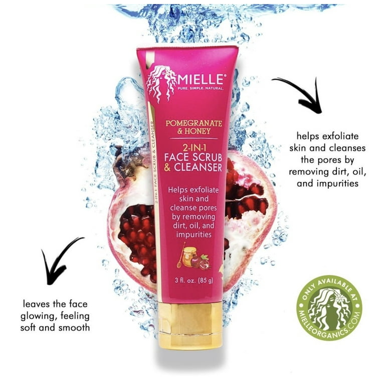 Mielle 2-in-1 Face Scrub & Cleanser Mielle 2-in-1 Face Scrub & Cleanser
