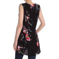 thumbnail image 2 of Free People Womens Back To Basic Wrap Blouse, Black, Medium, 2 of 3