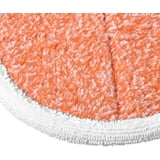 KEEPOW Panni Di Ricambio Per Mocio Spinwave: 4 Arancioni + 4 Grigi – Perfetti Per Pavimenti Duri (20522, 2039A, 2124)