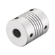 thumbnail image 1 of Acoplamiento de Eje de Aleación de Aluminio Acoplador Flexible Conector de Motor para Máquina CNC, 11 mm a 8 mm, 1 of 5