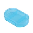 thumbnail image 6 of Unique Bargains 1 Pc 3 Compartments Pill Case Durable for Travel Blue, 6 of 6
