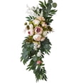 thumbnail image 4 of 2 piezas de flores artificiales WEIHJMXG decoración de tarjetas de boda arco de boda 80 cm 70 cm, 4 of 5