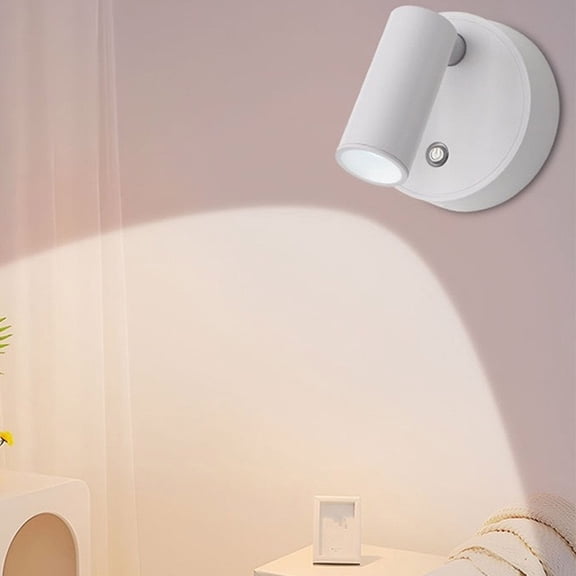 Rechargeable Wall Lamp Adjustable Spotlights Wall Sconces Bedroom Bedside Lamp Bedroom LED Lights