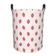 thumbnail image 1 of Fotbe Strawberry Cesto de Ropa con Asas, Cesto Impermeable de Gran Capacidad, Bolsa de Lavado para Dormitorio, Cesto de Ropa con Ruedas y Asas-Medium, 1 of 6