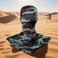 thumbnail image 2 of Sun Protective Scarf UPF 50+ Breathable Mesh Print for Women Men Outdoor Daily Use, 2 of 3