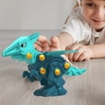 thumbnail image 1 of WLOELOEW Bule Children Hands-On Assembly Deformation Dinosaur Boy Toy Dinosaur Disassembly Model, 1 of 7