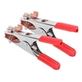 thumbnail image 2 of Earth Clip, 45mm Maximum Opening Welding Ground Clamp Thickened Spring Copper Head Stainless Steel Body  For Fixing, 2 of 8